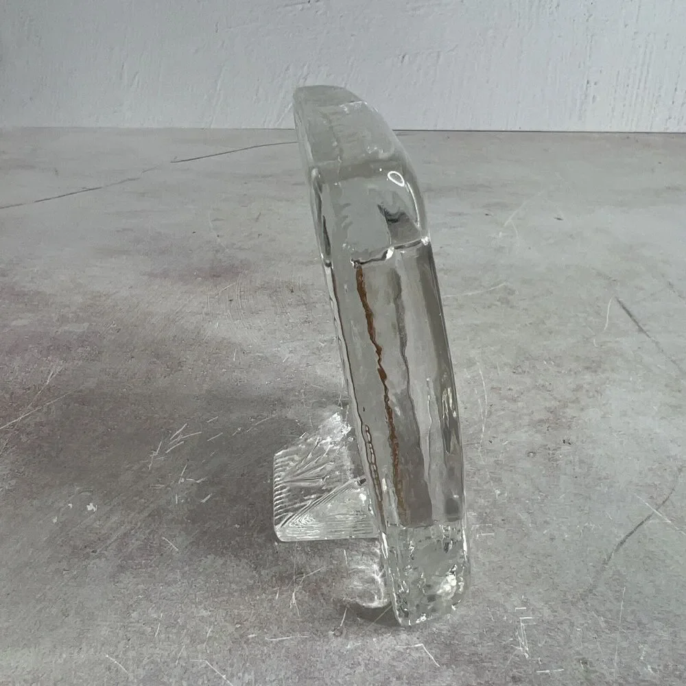 International Silver Company Crystal Picture Frame‎ 2”X 3”